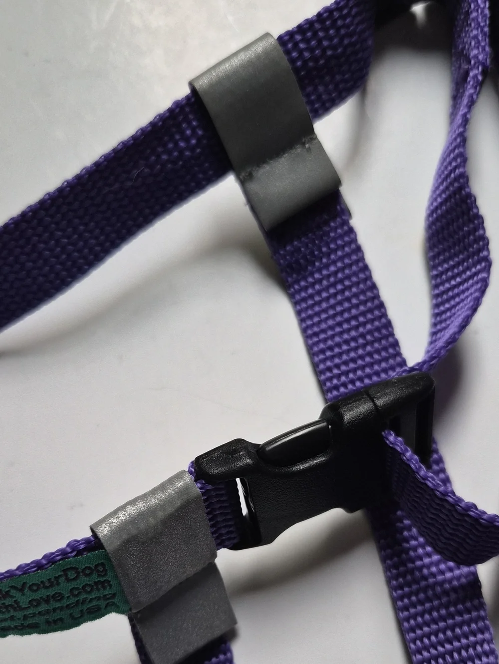 Walk Your Dog with Love Purple Harness-Size Small 12-23 Lbs